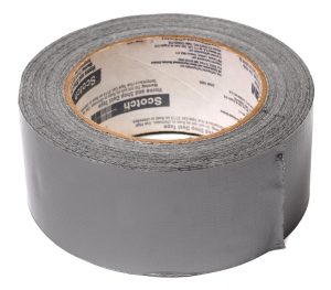 Use duct tape to get dog hair out of car carpet.